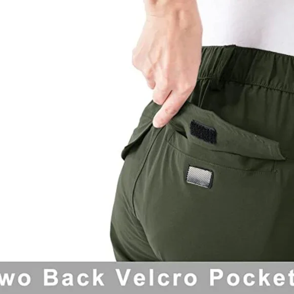 Hiking Cargo Pants Lightweight Stretch Water Resistant Quick Dry - Picture 11 of 14